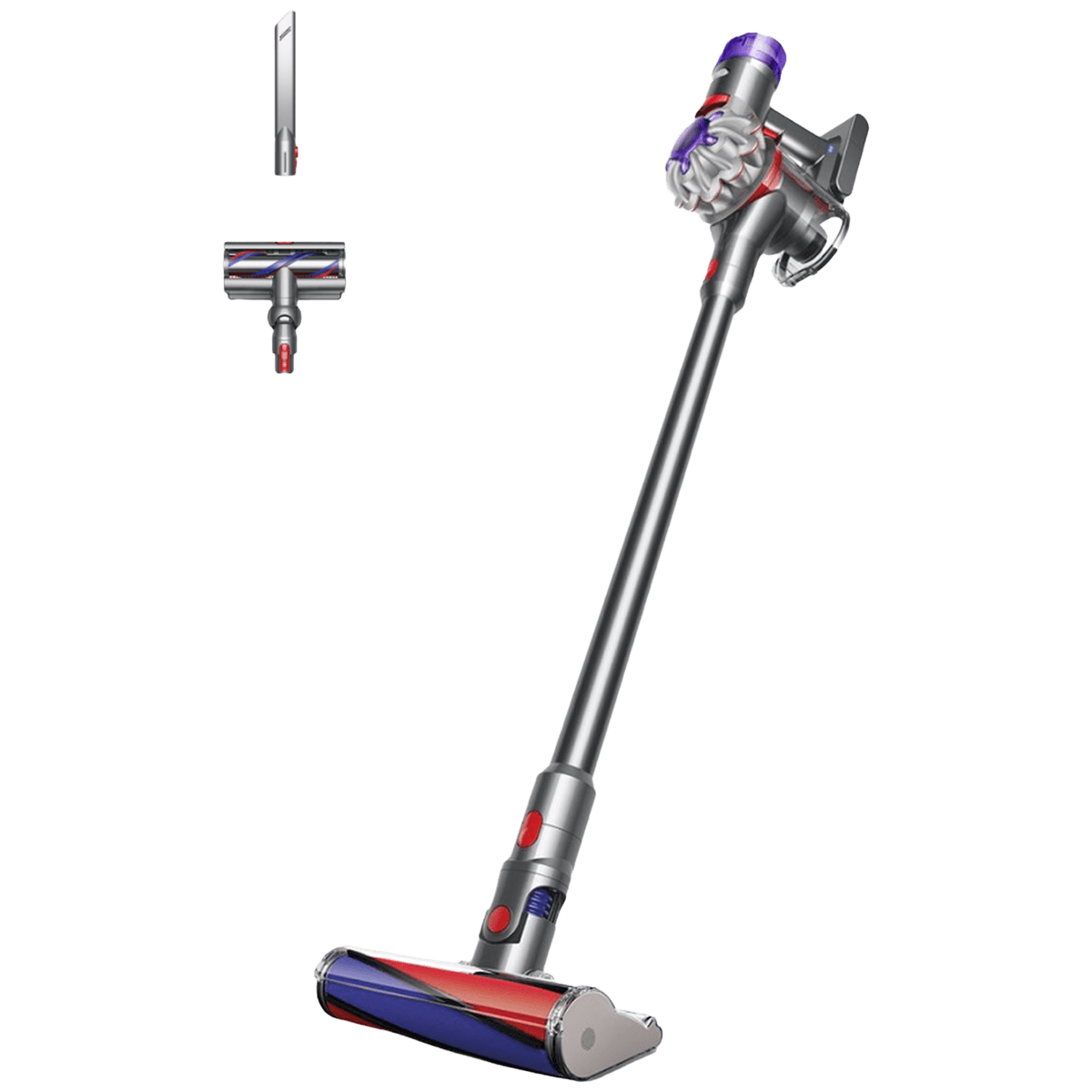 DYSON V8 Absolute - Steelstofzuiger incl. kruimelzuiger - Accuduur 40 min - Zilver — afbeelding 1