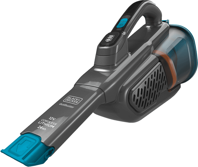 BLACK+DECKER BHHV320B-QW - Kruimelzuiger - Accuduur 20 min - Blauw