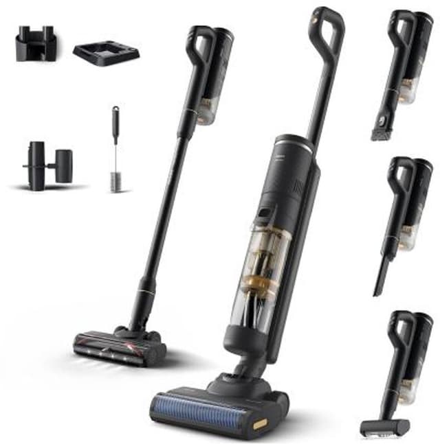 Philips XW7264/11 AquaTrio 7000 3-in-1 Stofzuiger/Dweil, HEPA Filter, Auto Reiniging XW7264/11