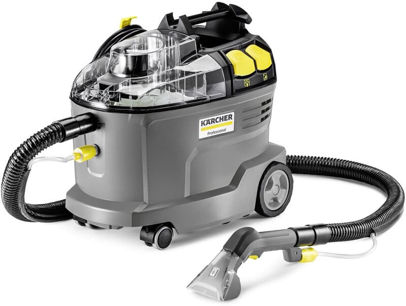 Kärcher Puzzi 8.1 tapijt- en bekledingsreiniger - sproei-extractietechnologie - compact ontwerp — afbeelding 1
