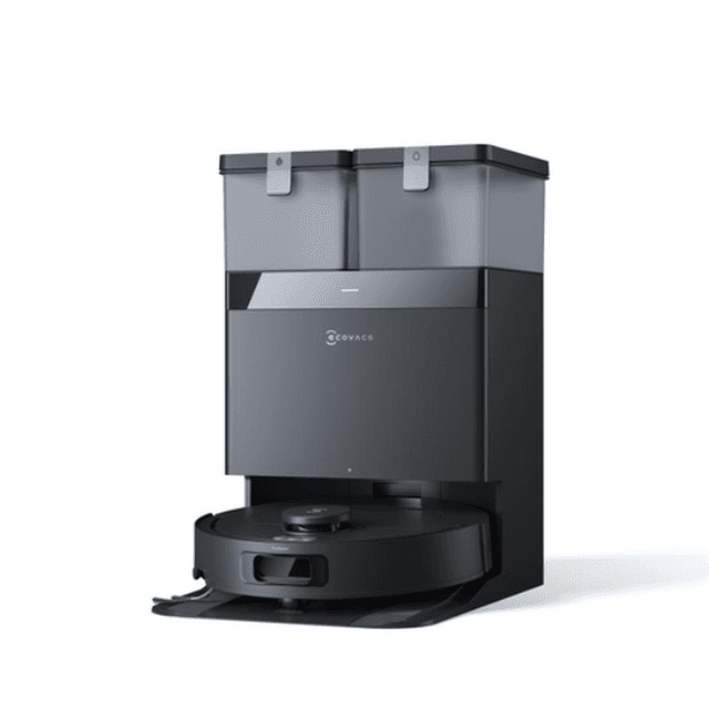 DEEBOT T30e OMNI EU, Zwart 25000Pa Hyper Suction Dual Zero Tangle Pure Brilliance, Reinigingskracht ontketend met ZeroTangle 3.0-technologie, ARClean Anti-Tangle-zijborstel, Triple-V Anti-Tangle-structuur op de hoofdborstel
