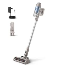 Philips Steelstofzuiger Draadloos XC2011/01 - Zuigmond met LED verlichting - Zonder Zak - Incl Handstofzuigerfunctie - Alle Vloertypen - Lichtgewicht