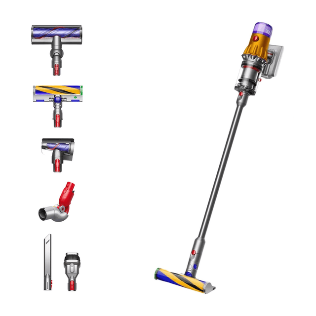 Dyson V12 Detect Slim Absolute - draadloze stofzuiger - 150 AW 60 min laserdetectie