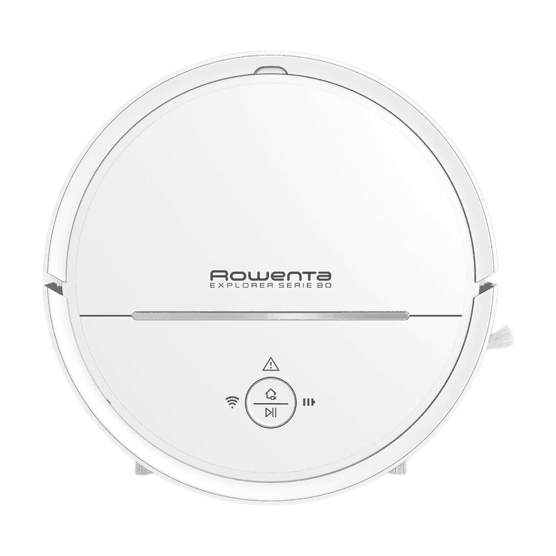 Rowenta RR7747WH Explorer 80 Aqua Force robotstofzuiger - Allergieverzorging - Lasernavigatie - Permanente mapping - 90 min batterijduur — afbeelding 1