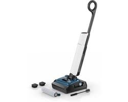Bosch Serie 4 BHF41WM steelstofzuiger & elektrische bezem Verticale stofzuiger Batterij Droog en nat Zakloos Zwart, Blauw, Wit 4 Ah