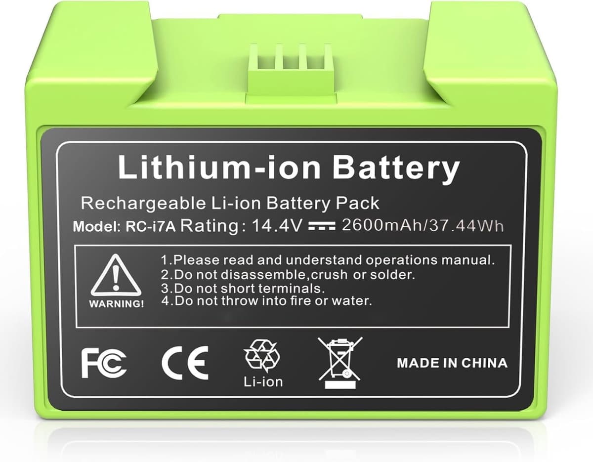 Stofzuigeraccu - 14,4 V - 2600 mAh - Li-ion — afbeelding 1