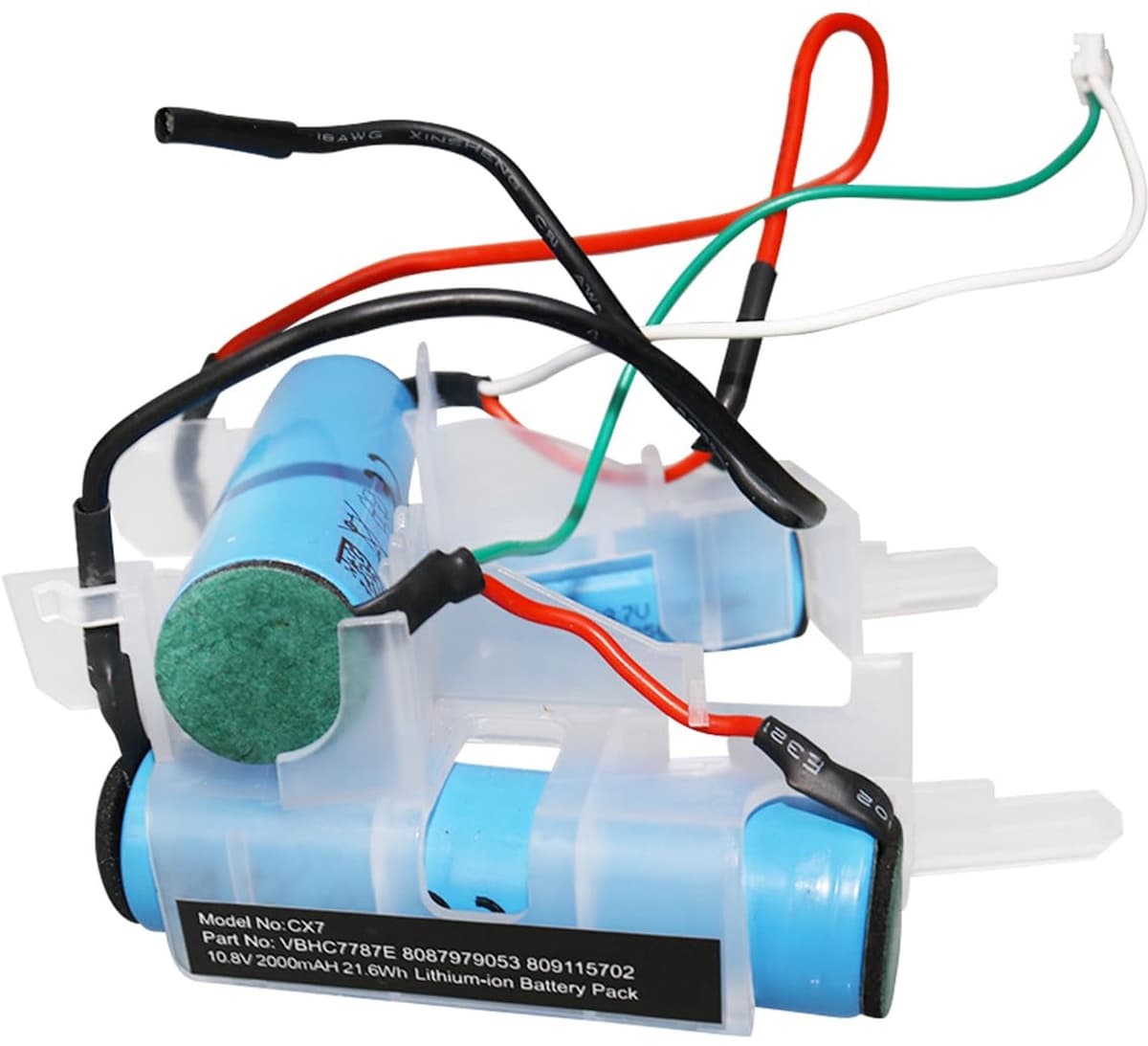 Stofzuigeraccu - 10,8 V - 2000 mAh - Li-ion — afbeelding 1