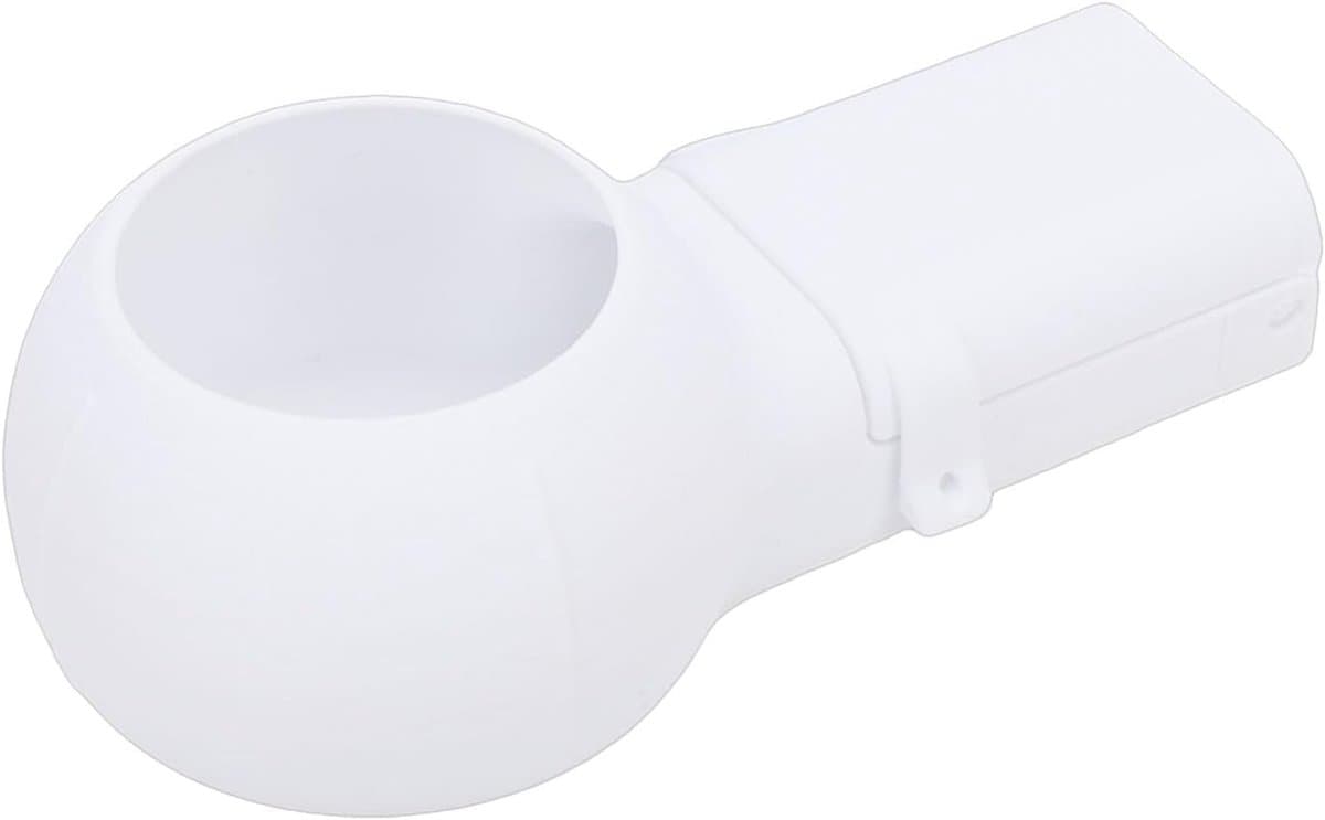 Boorstofvanger - Opvangbak Boorafval - Schoon Boren - Universele Quick-Connect - Compact Formaat - Wit — afbeelding 1