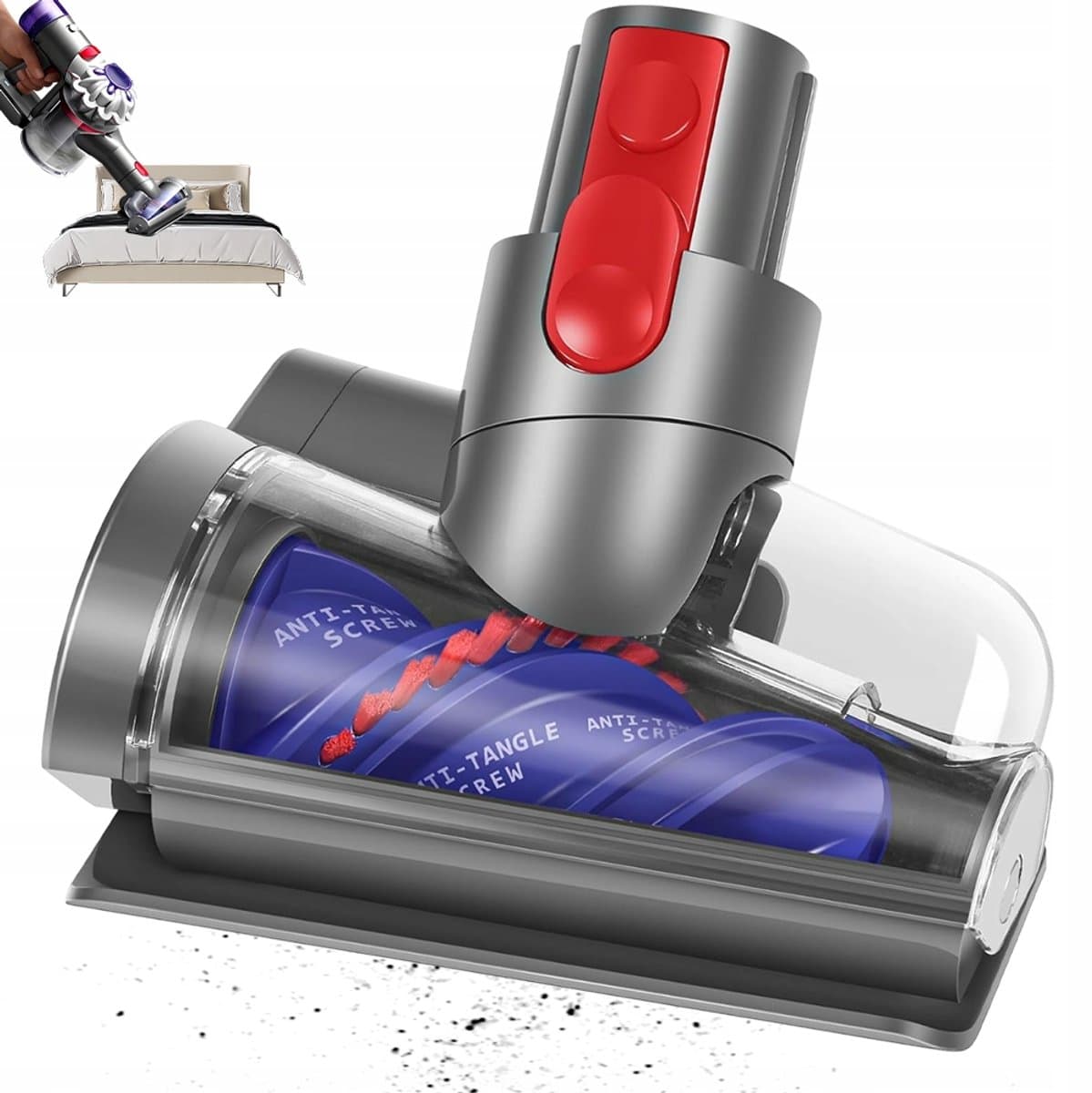Merkloze Turbo Borstel voor Efficiënte Haarverwijdering — afbeelding 1