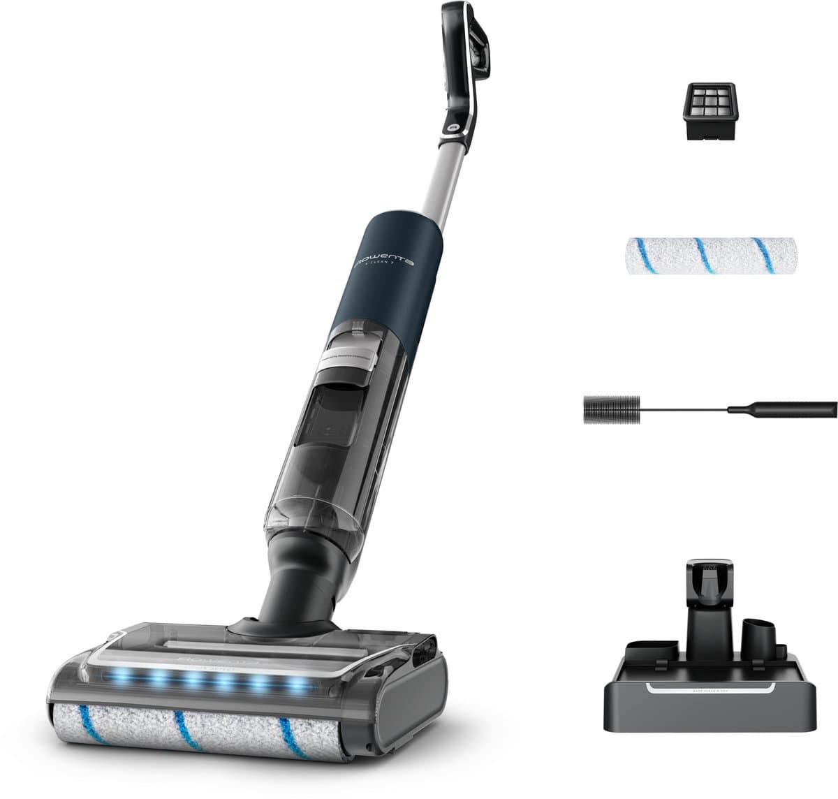 Rowenta X-Clean 7 GZ5735 - 2-in-1 Vloerreiniger - Stofzuiger & dweil in 1 - 45 min gebruikstijd - Zelfreiniging & droging, LED verlichting — afbeelding 1