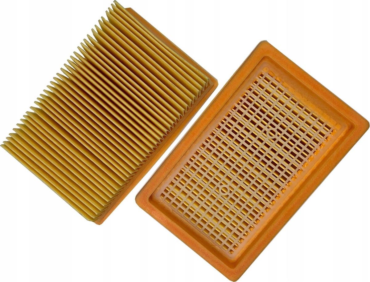 SQOON® Vlakfilter geschikt voor KÄRCHER (Kaercher, Karcher) WD 4/5/6 & MV-serie – Origineel nr. 2.863‑005.0 – Hoogwaardige kwaliteit — afbeelding 1