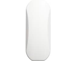 Kruimelschraper Handborstel - Tafelveger Stoffer - Snel Opruimen - Zachte Borstelharen - 19.8 cm - Wit