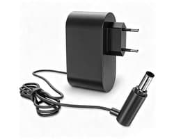 26,1V voedingsadapter voor Dyson V6 V7 V8 draadloze stofzuigers - Vervangende oplader - Stofzuigeradapter - Uitgang 26,1V-0,78A - 5,5*2,5mm - Grijs