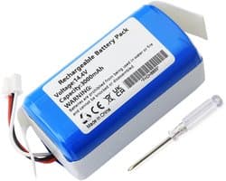 Vervangende stofzuigeraccu - 3000mAh - 14.4V