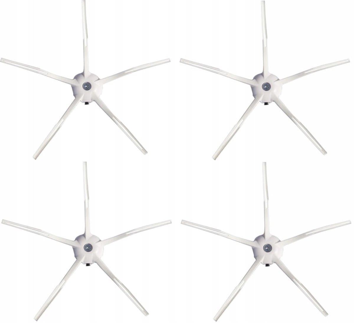 AreoSe - Zijborstels voor RoboRock S5 S6 S7 Q7 - 4 stuks — afbeelding 1