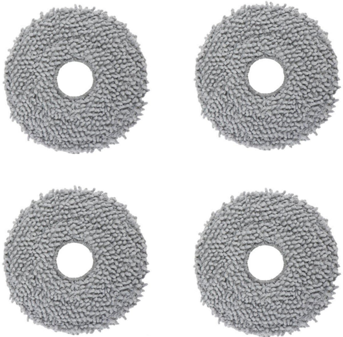 4 x Vervangende doek, geschikt voor Roborock P10pro/P10S/P10S PURE /QRevo MaxV/QRevo Pro/QRevo S/Qrevo Plus - herbruikbare vervanging - - Reinigt vlekken en stof(26.5x25CM) — afbeelding 1