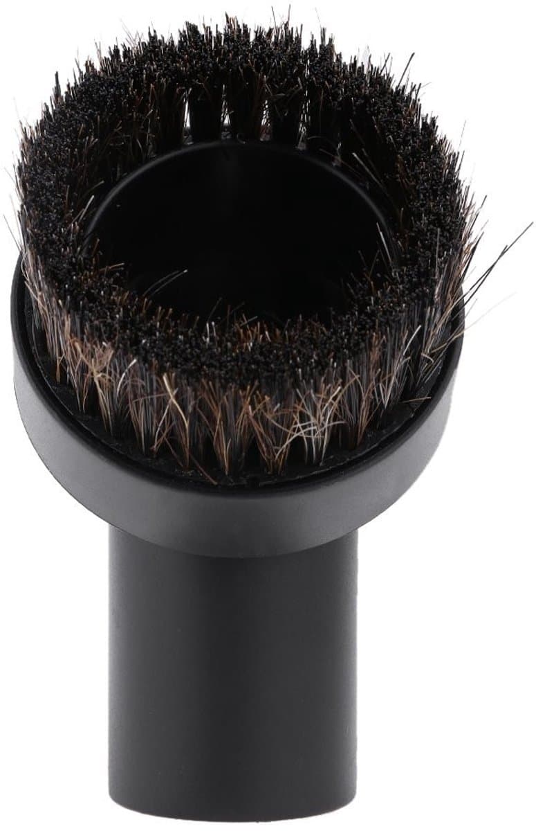 Dailygoods- Meubelborstel Universeel - 32 Mm Zuigborstel - Kunststof/Paardenhaar - Roestvrij/Duurzaam - Vervangend Accessoire - Voor Stofzuiger - Stofzuigerborstel — afbeelding 1