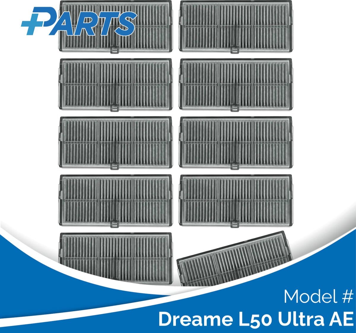 Dreame L50 Ultra AE Filters (10 Stuks, Plus.Parts® alternatief voor RHF14) — afbeelding 1