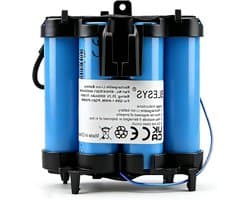 Vervangende Accu - Stofzuiger Batterij - Huishoudelijk Gebruik - Hoge Capaciteit - 252 V 3500 mAh - Zwart