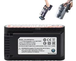 Stofzuigeraccu - 21,6 V - 3,5 Ah - Lithium-ion