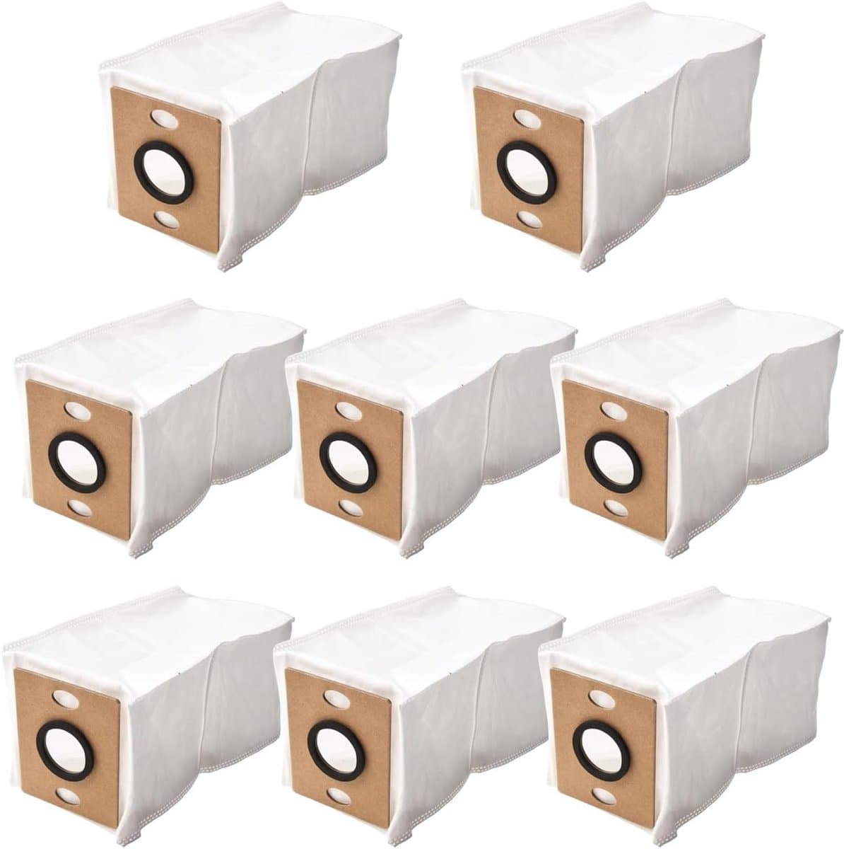 8 stuks Stofzakken - geschikt voor ILIFE V9 - V9pro Zelfledigende Robot Cleaner - Grote Capaciteit Tas Vervanging Accessoire Kits — afbeelding 1