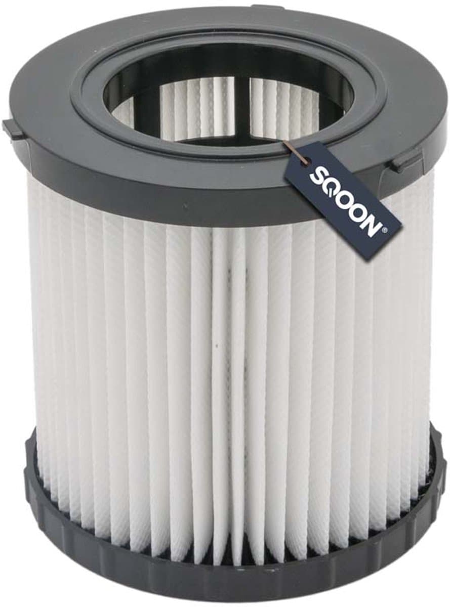 SQOON® Cilinderfilter Geschikt voor DeWalt DCV580 – Vervangt DCV5801H HEPA-filter — afbeelding 1