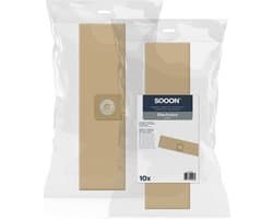 SQOON® Stofzuigerzakken Geschikt voor Nilfisk / Electrolux E22 GD 930 - Papier - 10 Stuks