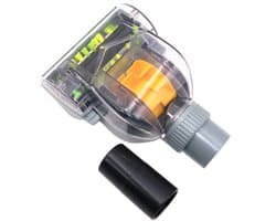 Allecto - Mini Turbo Borstel - Universeel - Effectief voor Stof en Dierenharen - 32mm/35mm - Geschikt voor Huisdieren - Ideaal voor Interieur - Han...