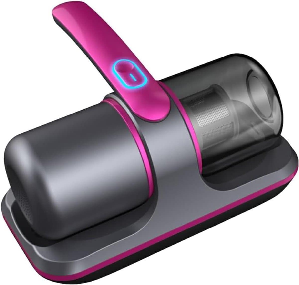 Matras Stofzuiger - Mijt Verwijderaar - Hygiënisch Slapen - Draadloze Werking - 22.5 cm Lengte - Grijs Paars — afbeelding 1