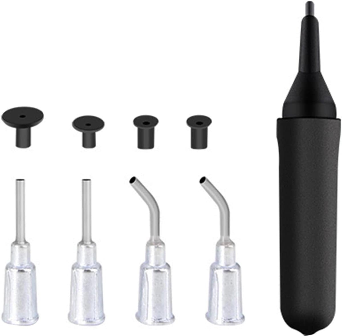 Vacuüm Pen - Zuigpen Hand Tool - Componenten Plaatsen - Verwisselbare Cups - 72 mm Lengte — afbeelding 1