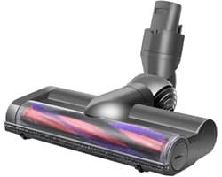 Borstelkoppen geschikt voor Dyson V6 stofzuigers, 1 stuk, flexibele vloerzuigmond, geschikt voor harde vloeren en tapijt.