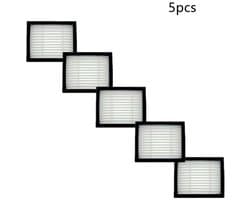 Hepa Filter - geschikt voor iRobot Roomba I7 E5 E6 - VERPAKKING - 6.5*5*2cm - Wit - 5 stuks