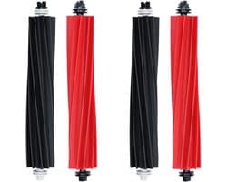 2 stuks Vervangende hoofdborstel voor stofzuigeraccessoires, Geschikt voor Roborock S8 S8 Plus S8+ S8 Pro Ultra G20 afneembare rubberen hoofdborstel
