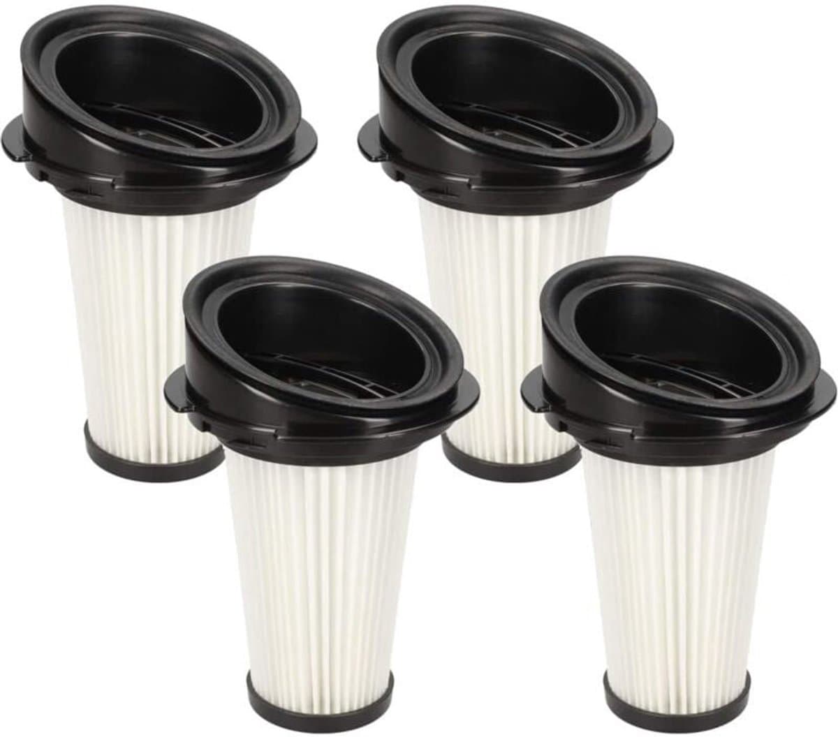 Verpakking van 4 vervangende filters - geschikt voor Rowenta X-pert 3.60 X-Pert 160 RH72xxx ZR005202 bezemstofzuiger — afbeelding 1
