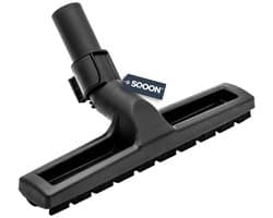 SQOON® harde vloeren borstel geschikt voor Numatic stofzuigers met 32 mm aansluiting - Gelijk aan model: 900918 - extra lang nylon haar, rubberen wieltjes en parkeerstand