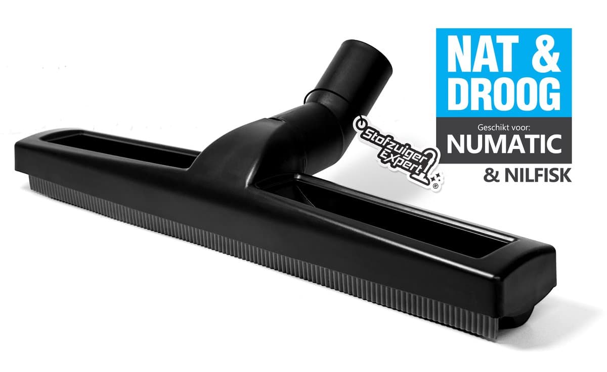 Nat & Droog Parketmond geschikt voor Numatic Henry, Hetty, James, George, Nilfisk en Taski - Vervangende 32mm Zuigmond - Wielen parket mondstuk te verwijderen voor o.a. Tegels - Geschikt voor Natzuiger / Waterzuiger / Waterstofzuiger / Bouwstofzuiger — afbeelding 1