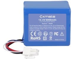 Accu voor robotstofzuiger - 14,4 V - 6000 mAh - Li-Ion