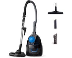Philips Stofzuiger zonder Zak FC9331/09 - Alle Vloertypen - Sterke Zuigkracht - Met H13 Allergiefilter - Met Extra Mondstuk - Blauw