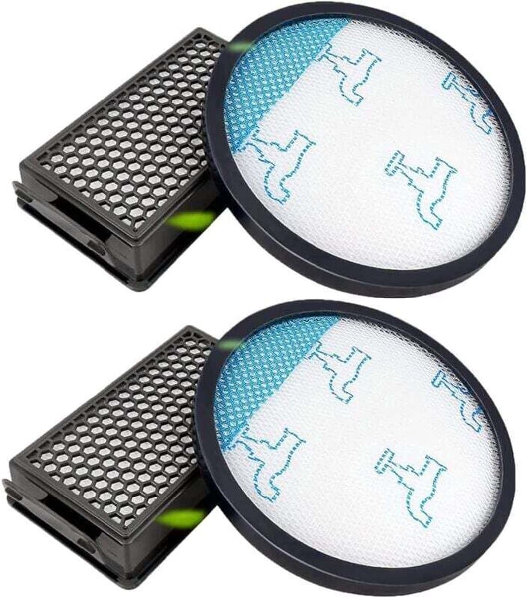 Twee vervangingsfilters (vervangbaar door ZR780000)geschikt voor Rowenta zelfrijdende stofzuigers RO4811EA, RO4823EA, RO4825EA, RO4826EA, RO4853EA, RO4855EA, RO4859EA, RO4871EA en Compact Power XXL. — afbeelding 1