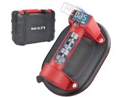 Vacuümlifter Set - Zuignap Lifter - Zware Lasten Tillen - LCD Live Check - 260kg Draagkracht - Zwart