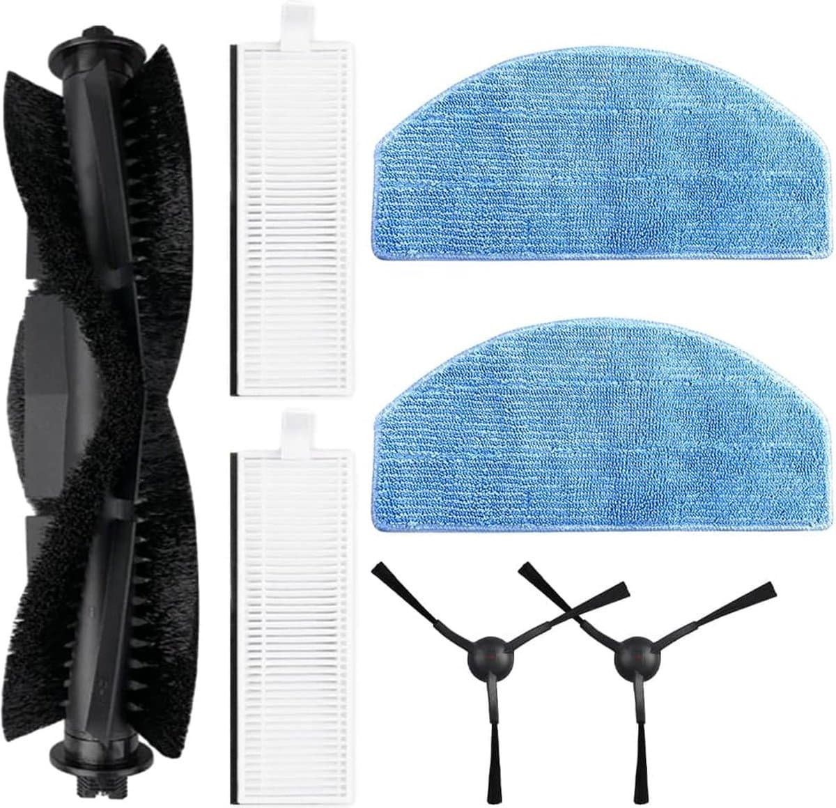 Vervangende Onderdelen Accessoires geschikt voor Laresar L6 Pro geschikt voor Laresar Evol 3 Robot Stofzuiger Mop Pads Filter, Inclusief Hepa Filters Mops Borstels — afbeelding 1