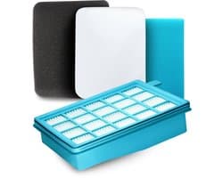 Dparts 4-in-1 filterset geschikt voor Philips - voor PowerPro Active en PowerPro Compact series - HEPA filter - stofzuiger hepafilter - stofzuigerfilter nr. 432200493803 - FC8058 - FC8058/01