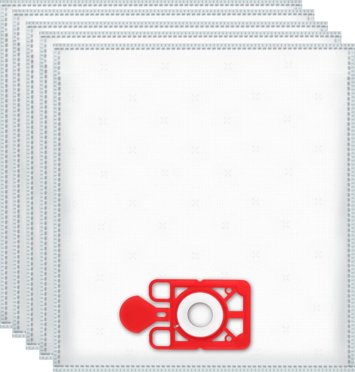 10x Dparts NVM-1CH stofzuigerzakken geschikt voor Numatic - voor Henry, Hetty en PPR240 series - nr. 604015 Hepa-Flo 1C — afbeelding 1