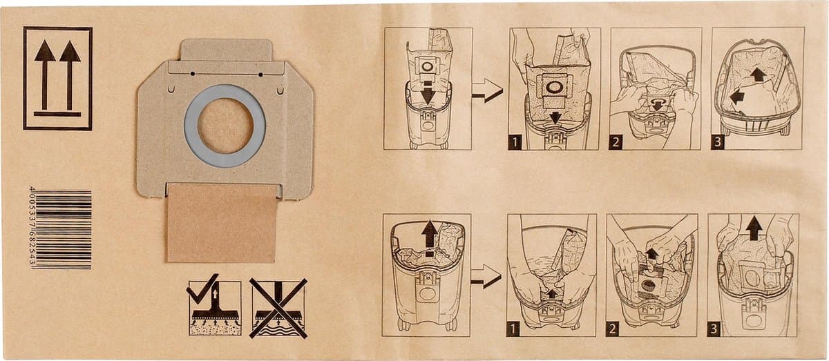 Makita P-70194 5x Filtersack L — afbeelding 1