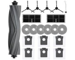 PromoHome Accessoireset voor Dreame L10s Ultra Gen 2, Mova E30 Ultra, L40 Ultra AE - 1 Hoofdborstel, 6 Stofzakken, 6 Dweilen, 4 Zijborstels, 2 Filters