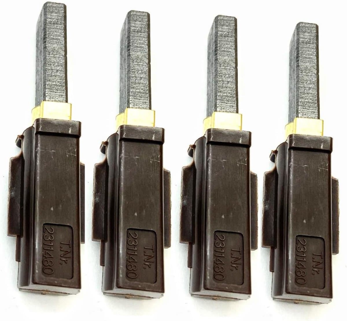 4 stuks 2311480 Vervangende koolborstel voor stofzuigermotor - Vervangingsonderdelen voor stofzuigers — afbeelding 1