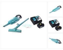 Makita DCL 182 RG1 accustofzuiger 18 V + 1x accu 6,0 Ah + oplader