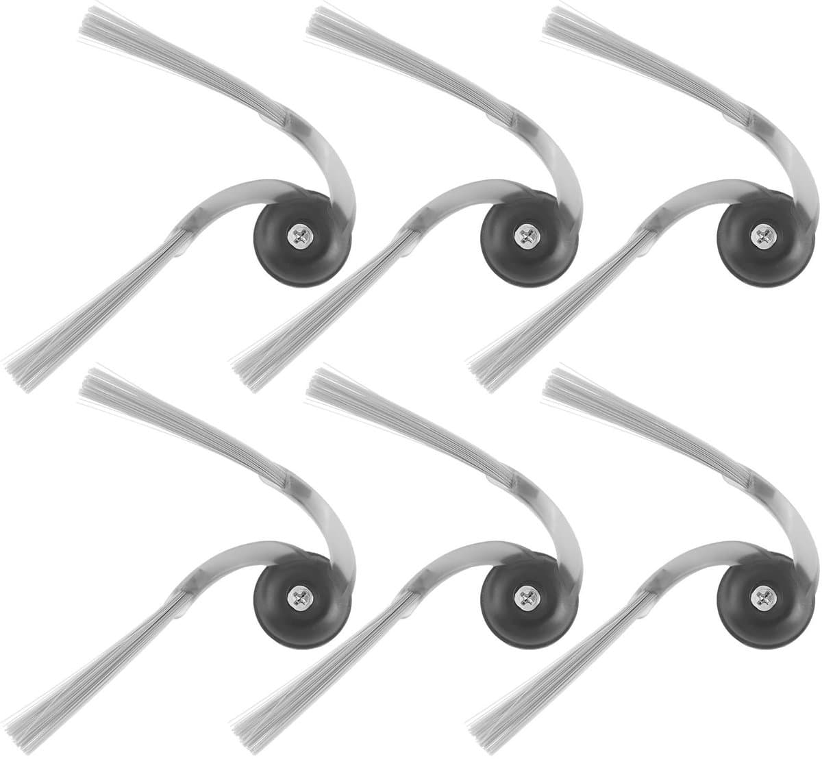 Dailygoods- Zijborstels 6 Stuks - Robotstofzuiger Accessoires - Geschikt voor Roborock Q10S5/Q7M5/Q7L5 - FlexiArm Arc Anti-Tangle Design - Optimale Vloerbedekking - Hoogwaardige Reserveonderdelen - Robotborstel — afbeelding 1