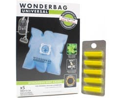 Stofzuigerzakken met Geur - Stofzuigerzakken en Verfrissers - Schoon Huis - Voordeelpakket 10 Delen - 5 Zakken + 5 Geuren