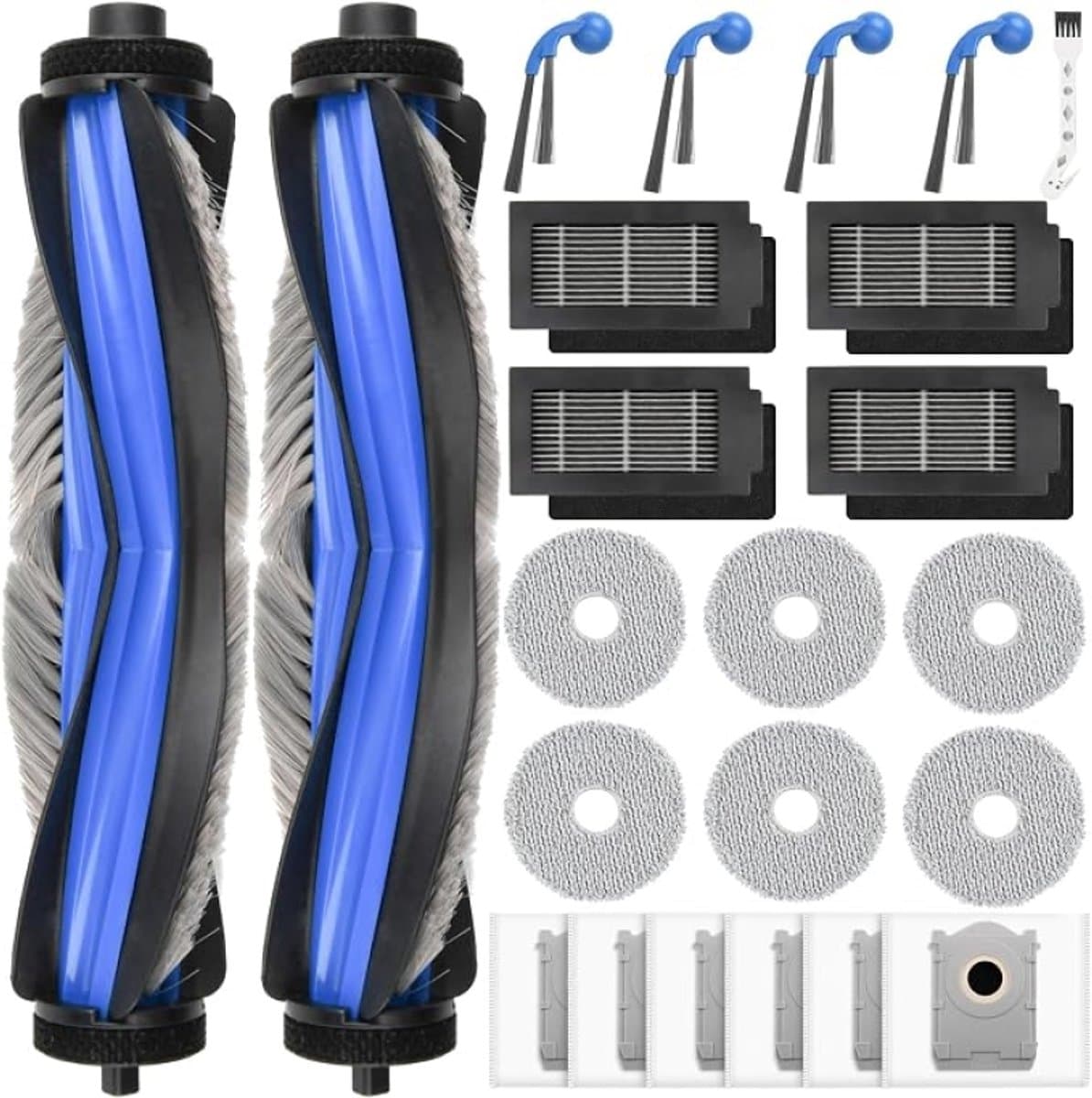 23-delige accessoireset voor Ecovacs Deebot T50 Pro Omni Gen3 / T30C Omni Gen2 robotstofzuiger – vervangende onderdelen — afbeelding 1